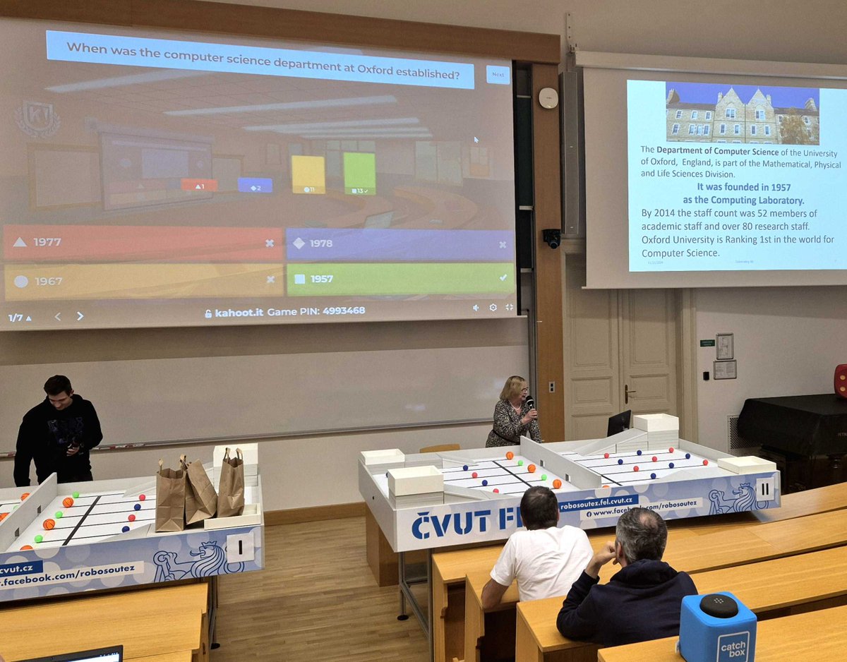 CS Department at FEE CTU Prague tweet media