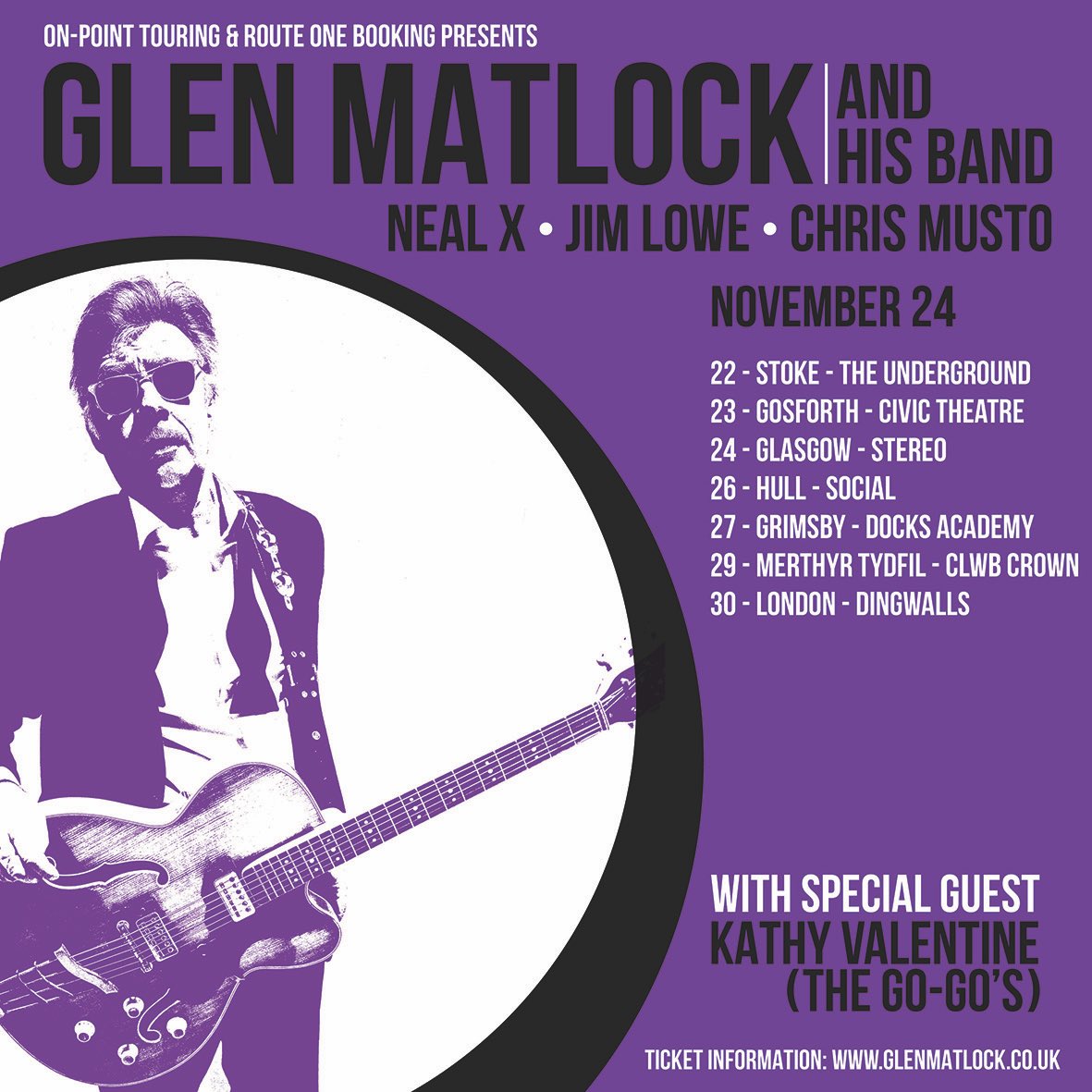 Next up. 
Sounding great so come on down. 😉