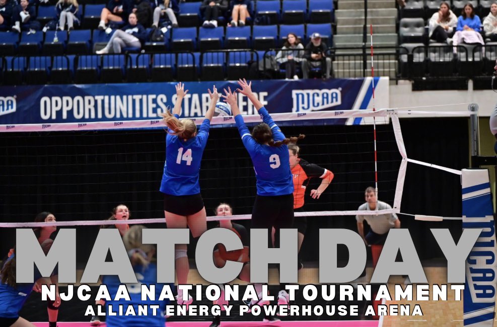 GOOD MORNING ! DAY 3 COMIN UP🥳

🆚 #10 Iowa Central
⏰ 11:00 AM CT
📍Alliant Energy Powerhouse Arena | Cedar Rapids, IA
💻 njcaa.org/network/landin…

#P4K!