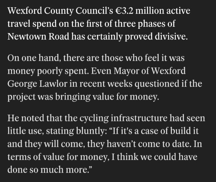 Labour flyer in the door

vs

Actual Labour candidate in #Wexford #cycling #GE24 🤷‍♂️