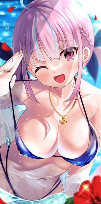 紐ひっぱりと水滴描いている時が一番生を実感します
#いいツインテールの日 