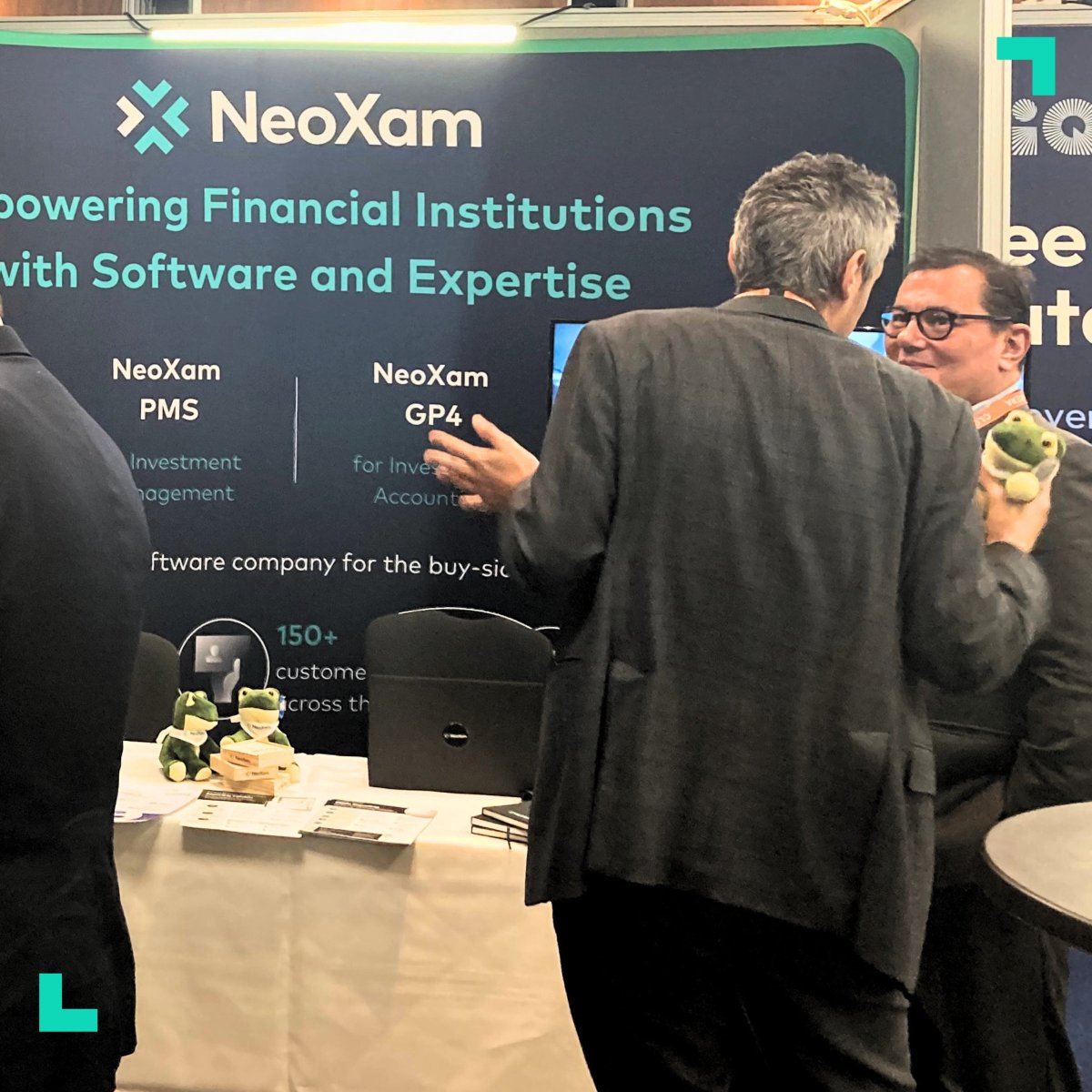 neoxamsoftware's tweet photo. 🇬🇧 @FIMAEvents – Wrap Up! 🐸Our frogs hopped into action connecting with you to showcase the best of #NeoXam. We unveiled our #IDS bundle &amp; introduced a new milestone: A Reconciliation software by @ezopsinc now proudly part of the NeoXam fam. Thanks everyone—Until next year!👋 https://t.co/4Uhp9PmNpM