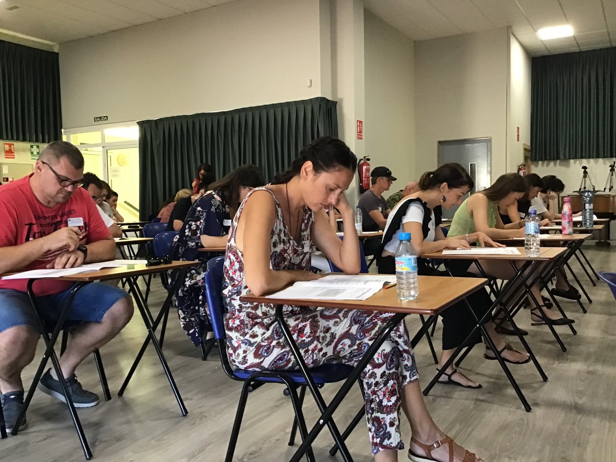 Más de 33.000 candidatos realizan en 107 países el último examen de 2024 para el Diploma de español #DELE |
ℹ️ cervantes.org/es/sobre-nosot…

🔸Con casi 137.000 aspirantes este año, supone un incremento de cerca de un 9 %
🔸Abierto el periodo de inscripción para las pruebas DELE 2025