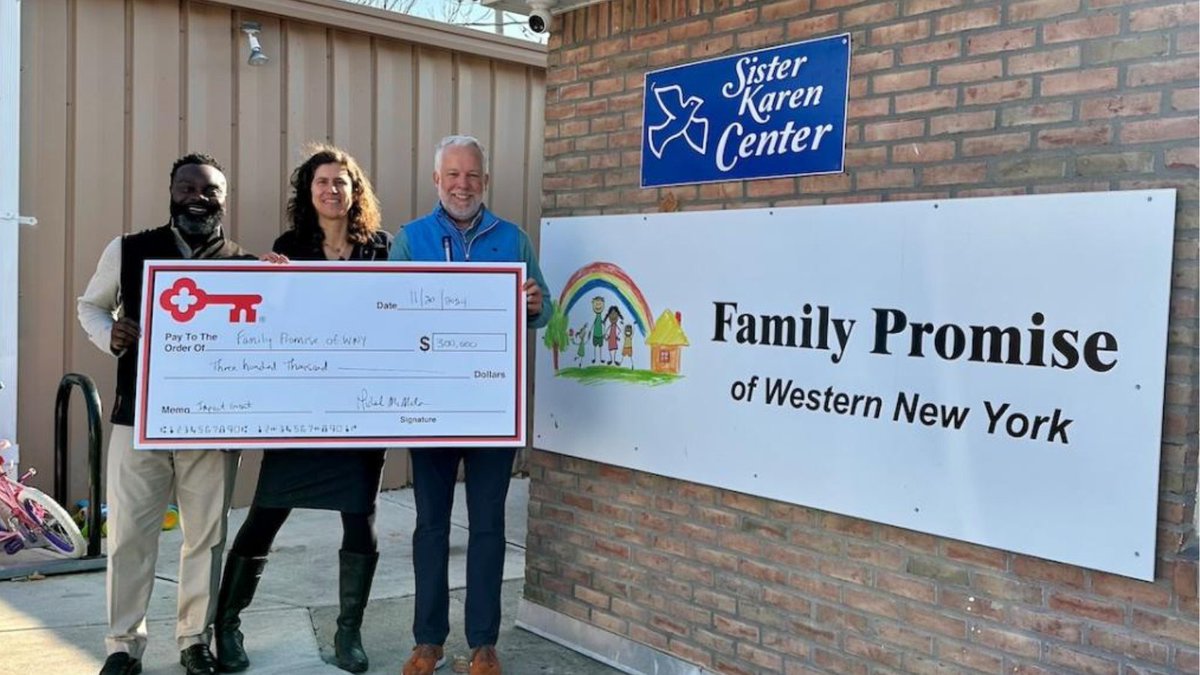 Our $300,000 grant to Family Promise of WNY, an emergency family homeless shelter, will help fund capacity building for a second emergency family shelter site in Buffalo. To learn more, visit: bit.ly/4eHItpu