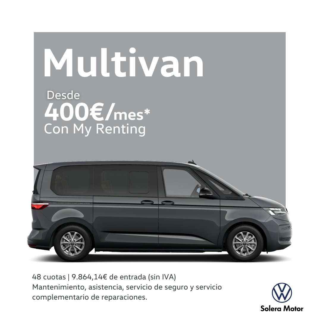 Descubre la libertad de viajar con la Volkswagen Multivan: espacio, confort y tecnología de vanguardia para tus aventuras en familia o con amigos. ✨

¡Ven a Solera Motor Volkswagen!
#soleravw #vw #volkswagen #vwcádiz #vwjerez