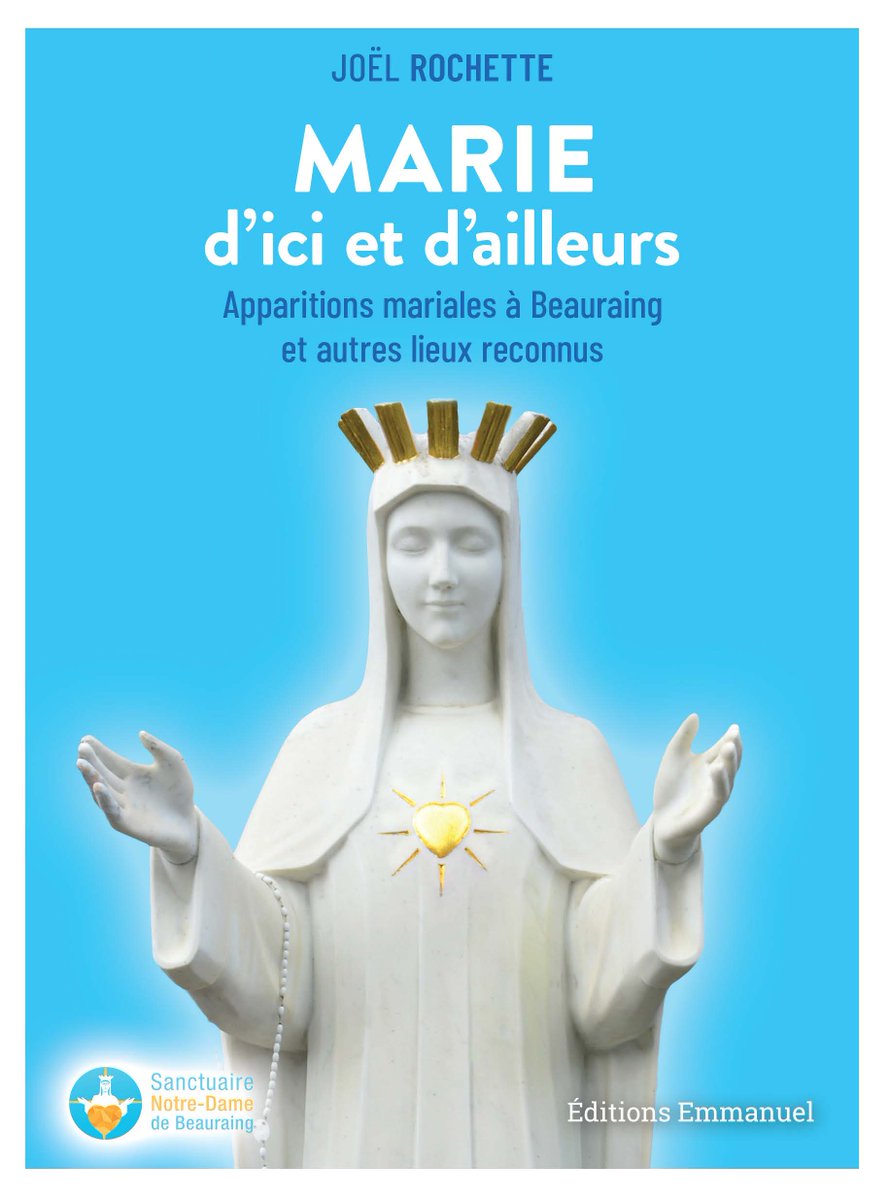 📘 Par le chanoine Joël Rochette, un ouvrage consacré aux apparitions reconnues par l’Église catholique depuis le XVIe siècle à Guadalupe (Mexique) jusqu’au XXe siècle à Kibeho (Rwanda) : Marie d’ici et d’ailleurs. Avec un focus inédit sur Beauraing. vies-consacrees.be/livre/marie-d-…