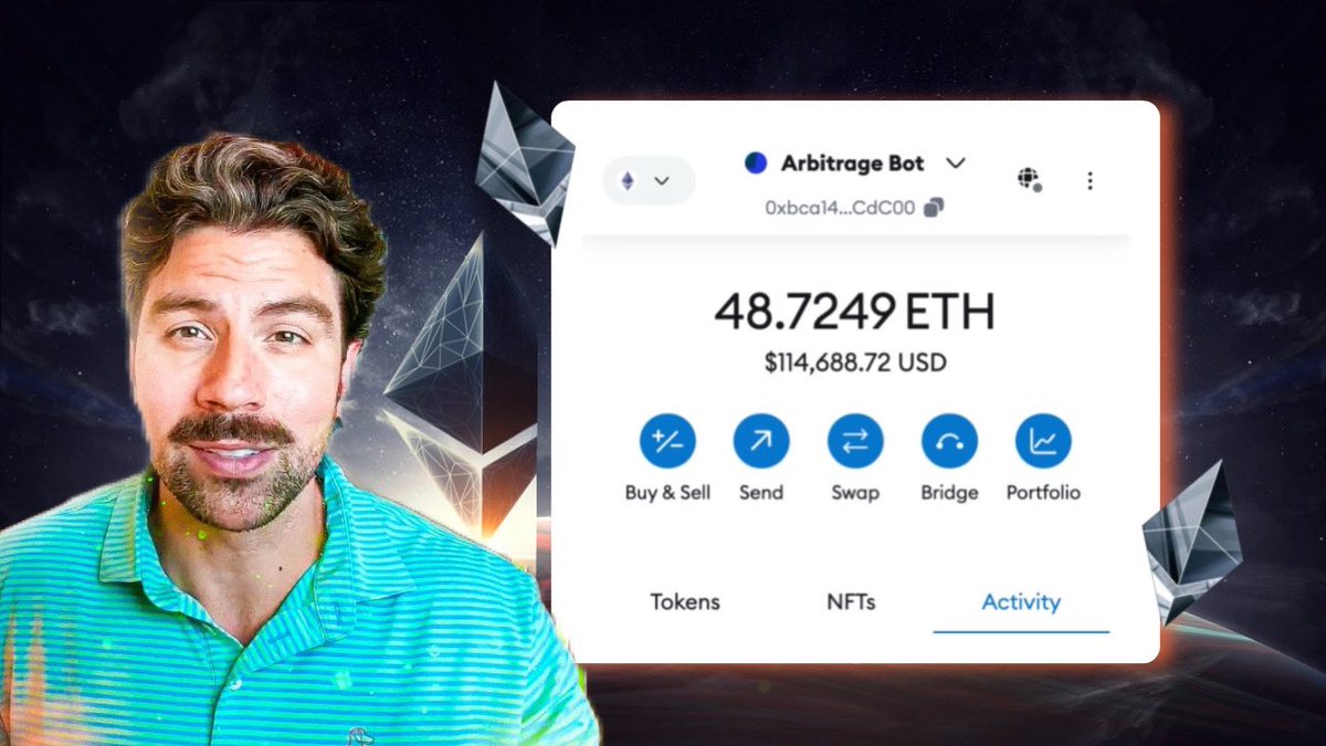 web3george's tweet photo. @bitcoinarchive The story of how I created an automated trading bot (MEV) using ChatGPT... It brought me about 7 ETH profit in just 1 week. Check out this detailed video on this topic.

🔥 Learn it - https://t.co/TcUKXZpRww

Never miss this opportunity. https://t.co/jd1VX8XtM5