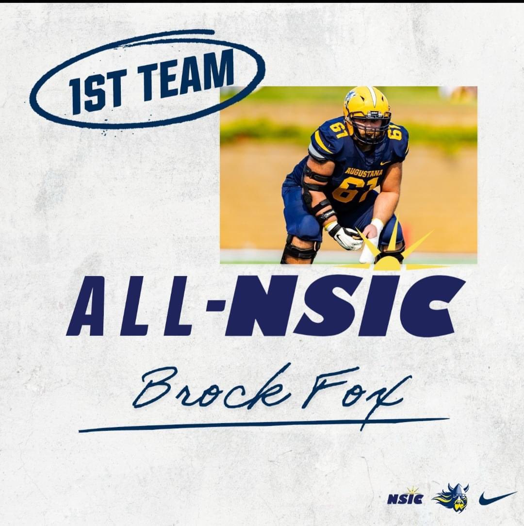 It’s been a great week for 2 of our former players. Thomas Schwartz (Morehead State) was named the Pioneer League Special Teams Player of the Week for his game winning field goal Saturday. Brock Fox (Augustana University) was named as a 1st Team All Conference Offensive Linemen!
