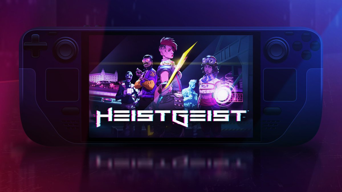 By the way, HeistGeist runs great on Steam Deck! 

Don't miss out—only a few hours left to grab it at the 11% launch discount on Steam.