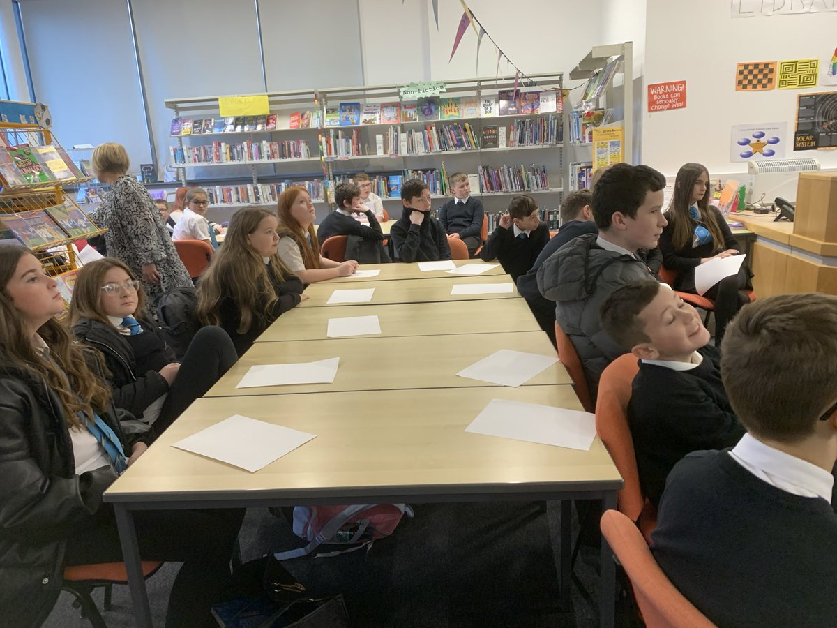 Linwood High School Library tweet media