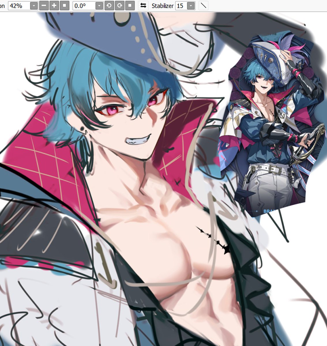 WutheringWaves #鳴潮 #wuwafanart #Brant #Zani wip