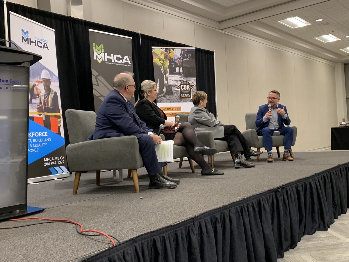 Francis Roy, Chair of CCA, says a national voice on trade infrastructure investment requires strong regional and  provincial voices. Thanks MHCA’s Board and Chris Lorenc for moving the national discussion forward