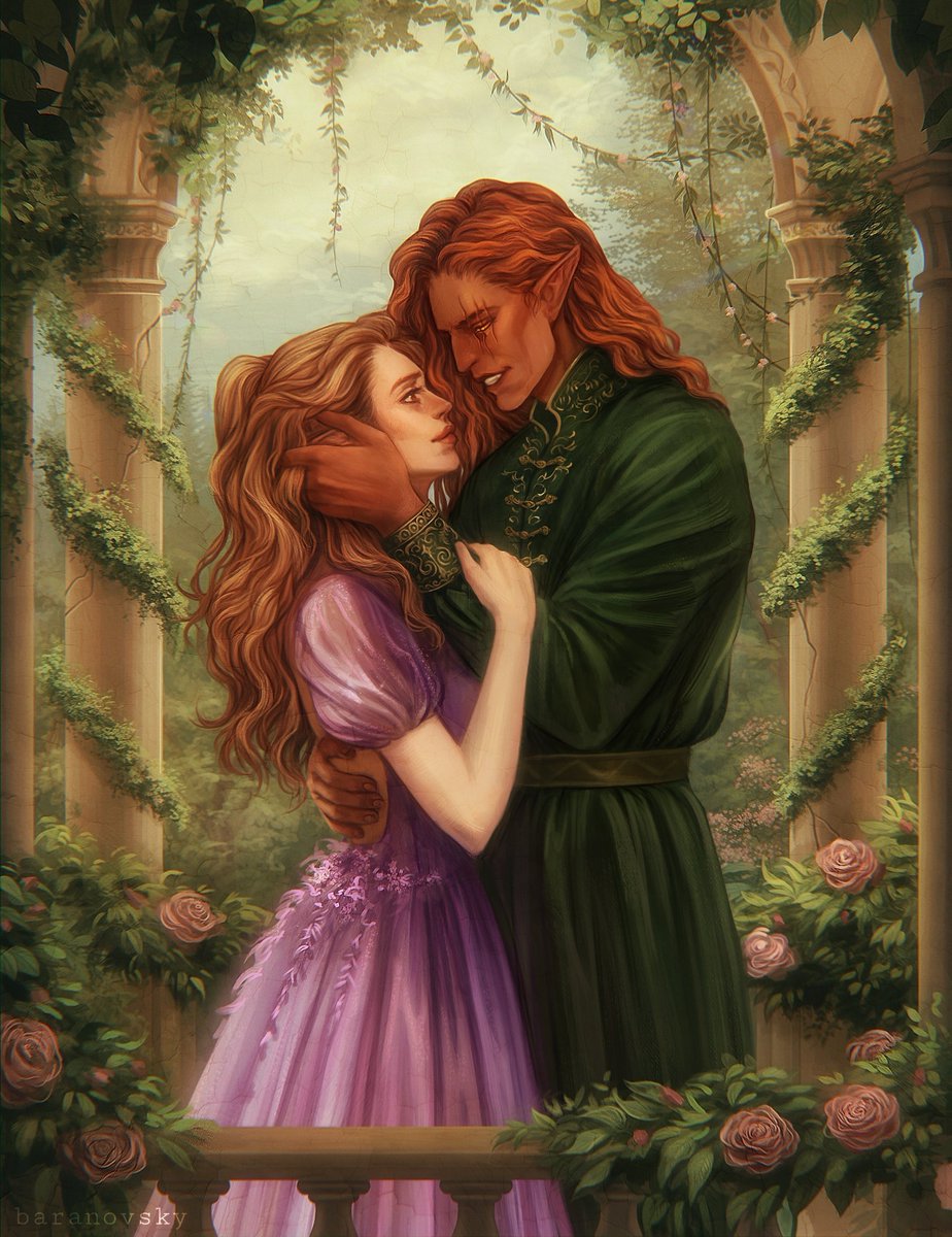 GlassSqueezer's tweet photo. 🌺 Elain and Lucien 🌺
Commissioned artwork 

#Commission #acotar #elucien https://t.co/OvEnJHlpoe