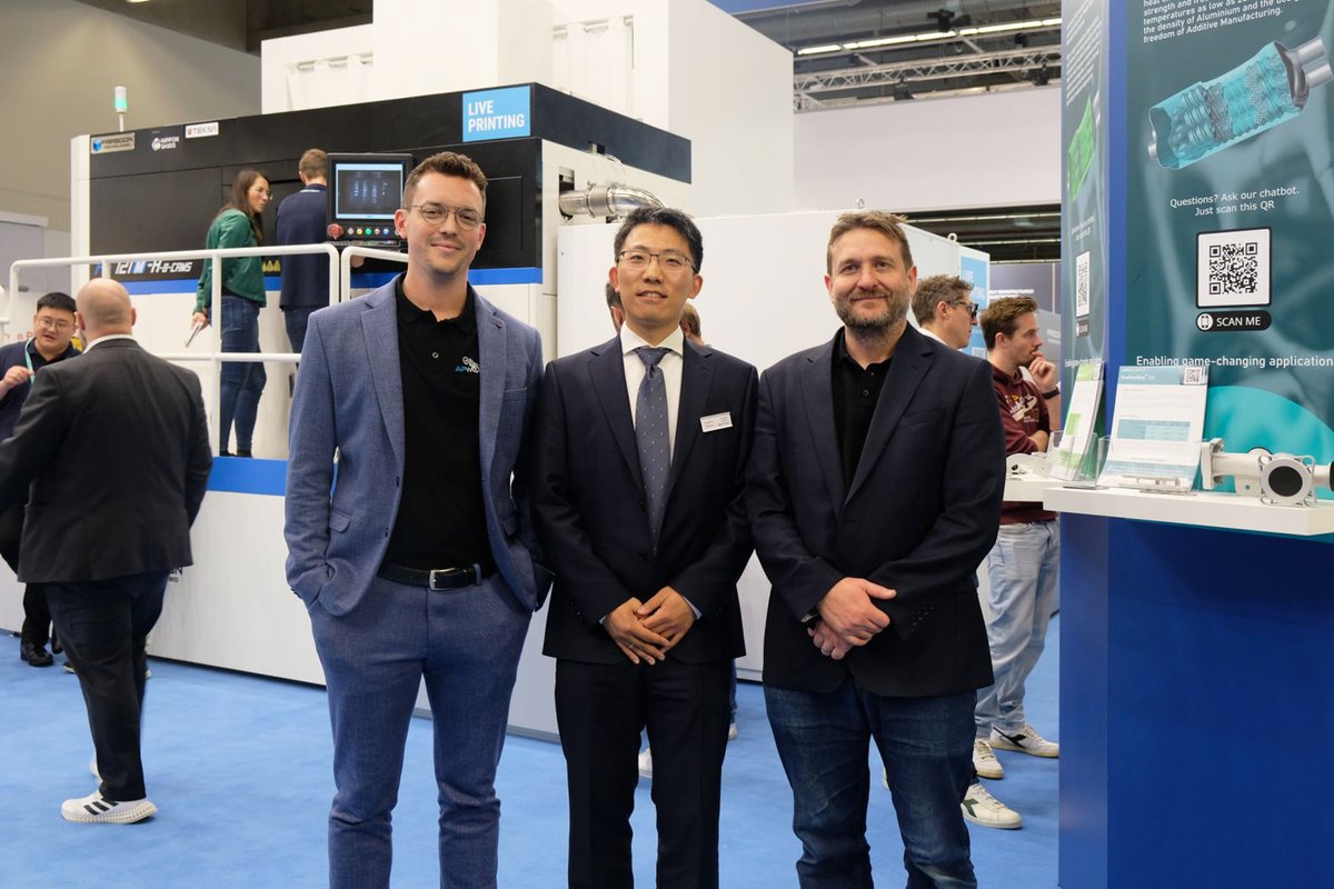 FarsoonAM's tweet image. ✨Wrapping up #Formnext2024✨ A big #thankyou to our partner @AirbusApworks for showcase #SeriesProduction #Scalmalloy® in #HighPerformance #3DPrinting from FS422M! 🚀  Contact @wehelpyou@farsoon-eu.com &amp;amp; #innovate with us!
#Metal3DPrinting #Innovation @formnext_expo  @FarsoonAM