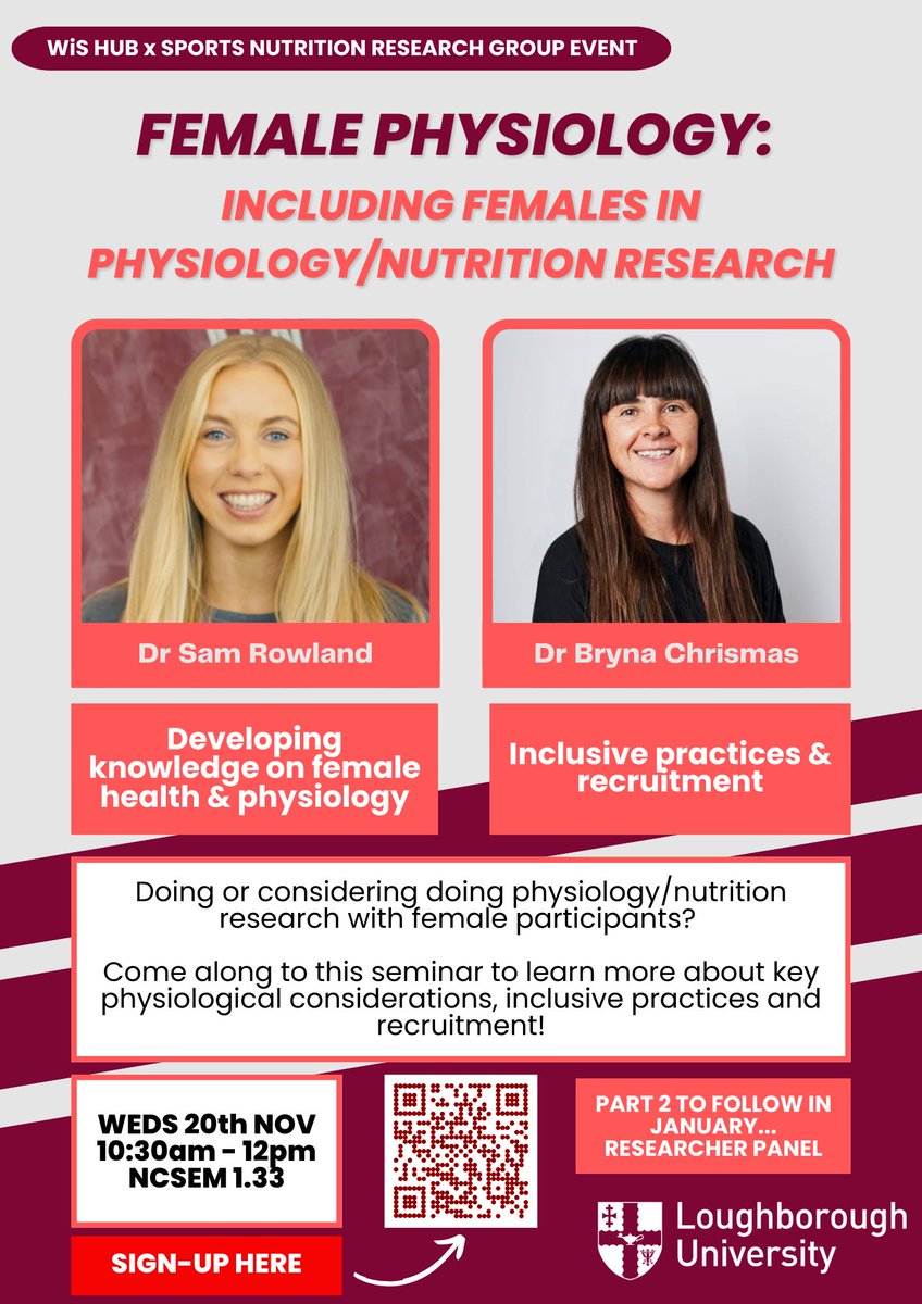 Bryna Chrismas (@brynachrismas) on Twitter photo Really enjoyed talking at the <a href="/LboroSSEHS/">LboroSSEHS</a> female physiology event this week with <a href="/Rowland_SN/">Samantha Rowland</a>. Thanks to @emilyhansell <a href="/TomCableSS/">Tom Cable</a> for the invite and organisation. Really enjoyed talking at the <a href="/LboroSSEHS/">LboroSSEHS</a> female physiology event this week with <a href="/Rowland_SN/">Samantha Rowland</a>. Thanks to @emilyhansell <a href="/TomCableSS/">Tom Cable</a> for the invite and organisation.