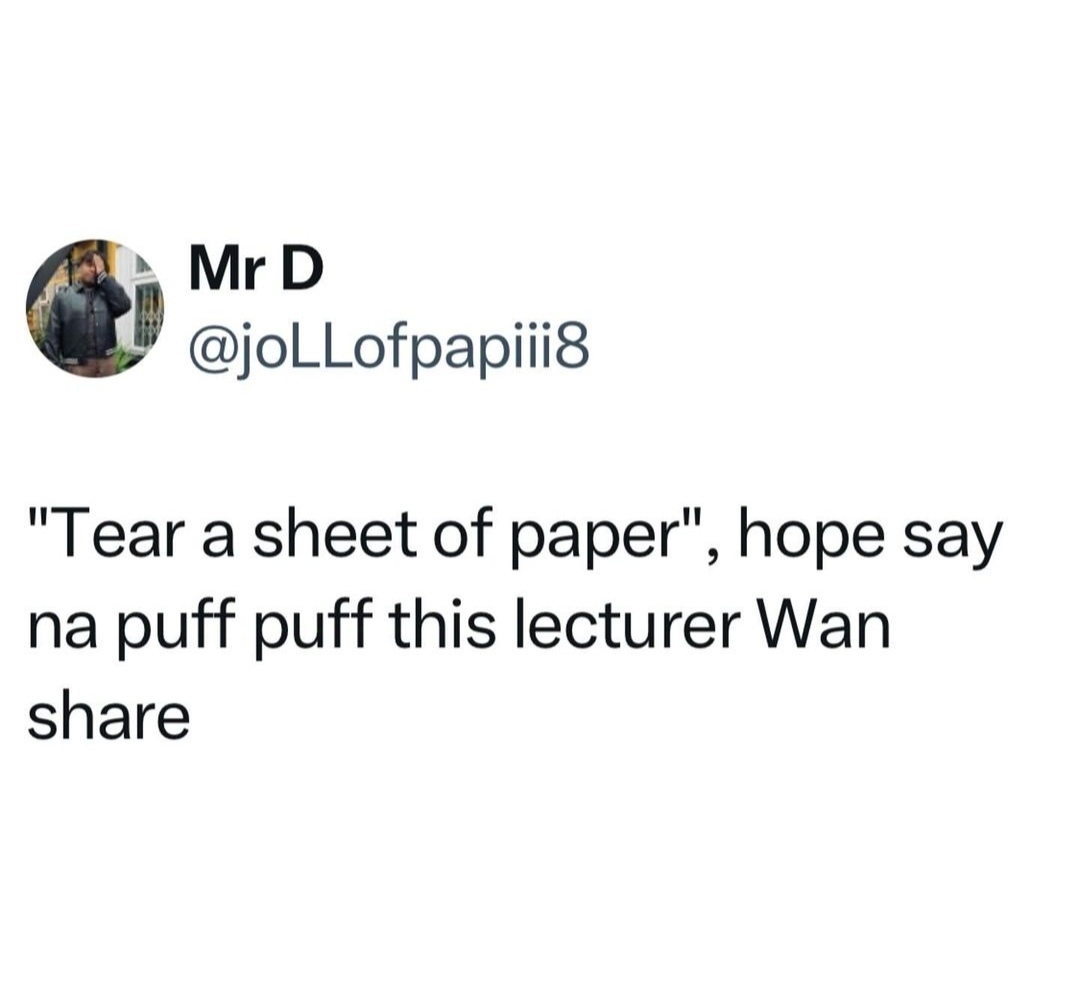 MyschoolNigeria's tweet image. Tear a sheet of paper’ – we all know that’s code for stress incoming 😅. But don’t sweat it; with Myschool app, you’ll crush exams like puff-puff at a party. 📚 Don’t stress, level up with Myschool app and crush those exams. 💪🏾 #AceYourExams #studylikeapro #myschool