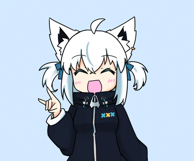 #いいフブちゃんの日 #絵フブキ 