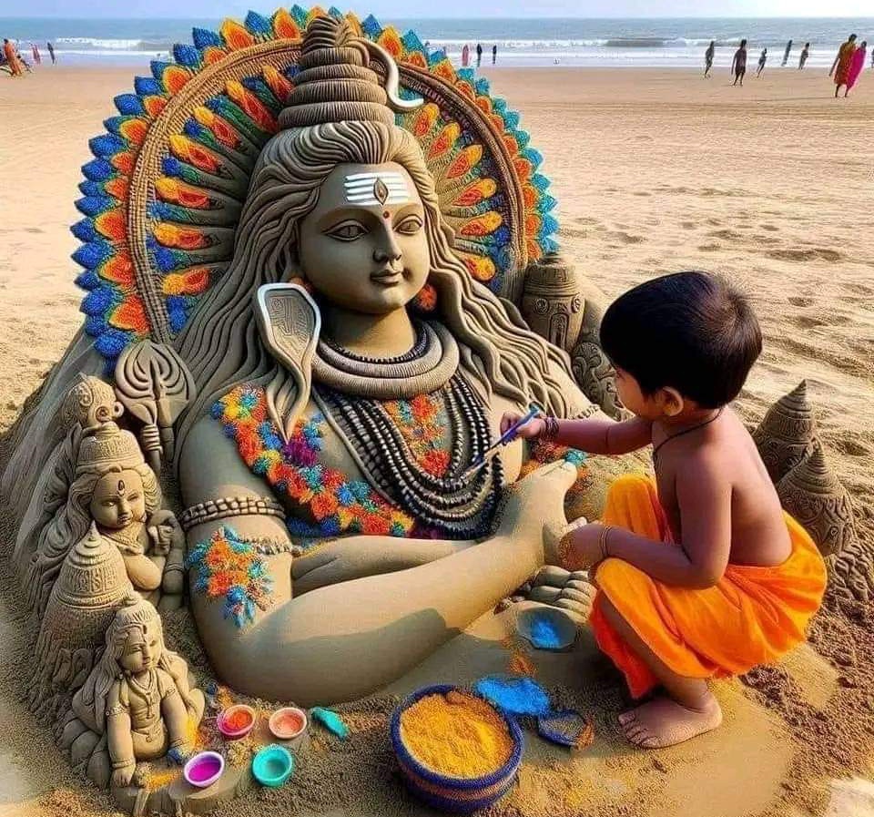 बर्फीली रातों में जो चमकते हैं सितारे,
वो शिव के चरणों में बसी महिमा के सारे।
ध्यान जो लगाए शिव के, उसका हो जाता है उद्धार,
हर हर महादेव, यही है महाकाल का प्यार।

Har Har Mahadev!