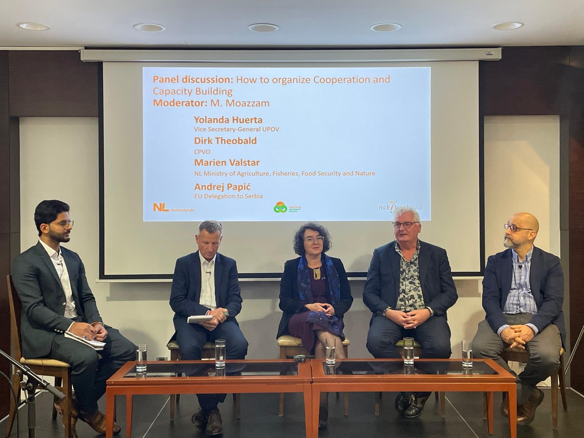 This week, CPVO senior advisor Dirk Theobald, participated in a Conference on Raising Awareness and Strengthening Enforcement of Plant Breeders' Rights in the Western Balkan Region in 🇷🇸 Belgrade. The main focus was the protection of PBRs. Read more: 
cpvo.europa.eu/en/news-and-ev…