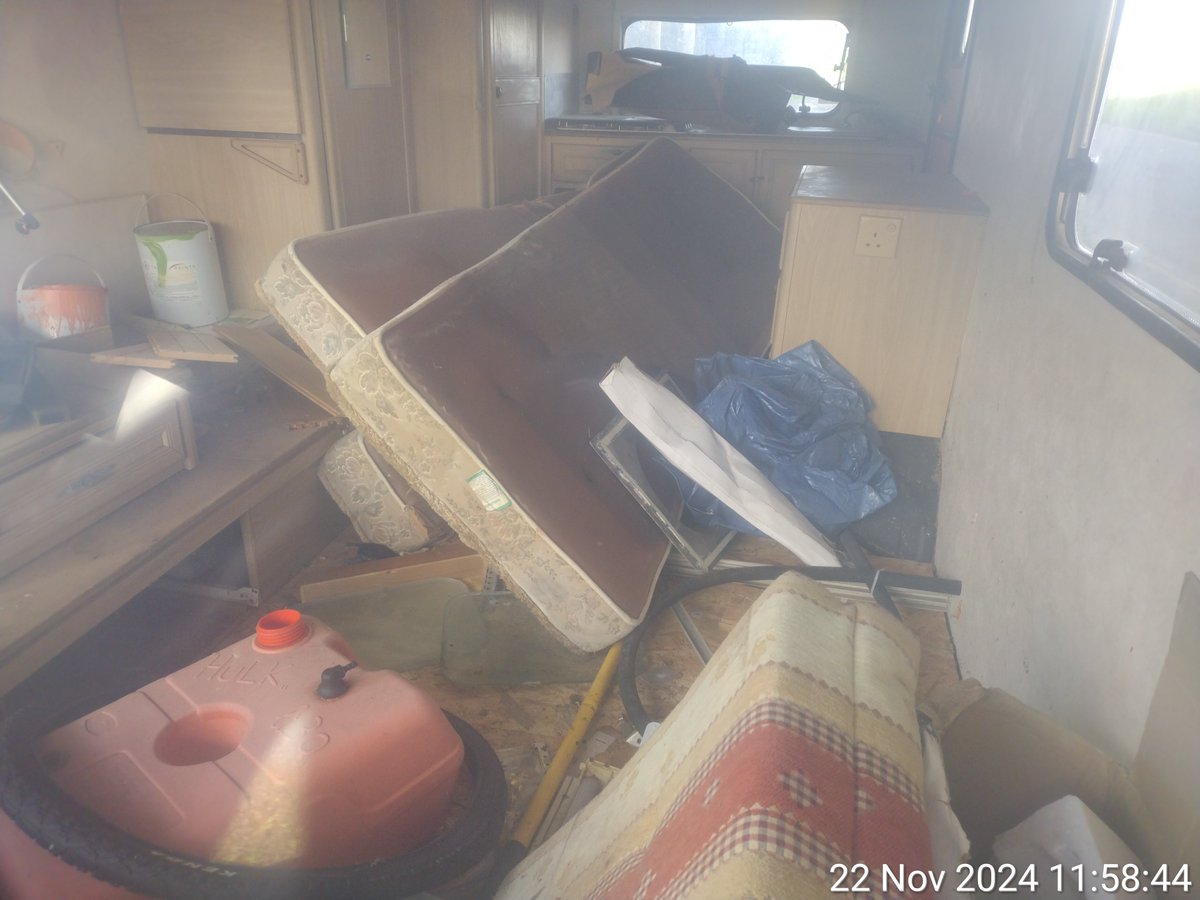 We are also investigating a caravan that has been abandoned on Cottington Road in Cliffsend.

If you have any information about this caravan, please email streetscene.enforcement@thanet.gov.uk

All information will be received in confidence.