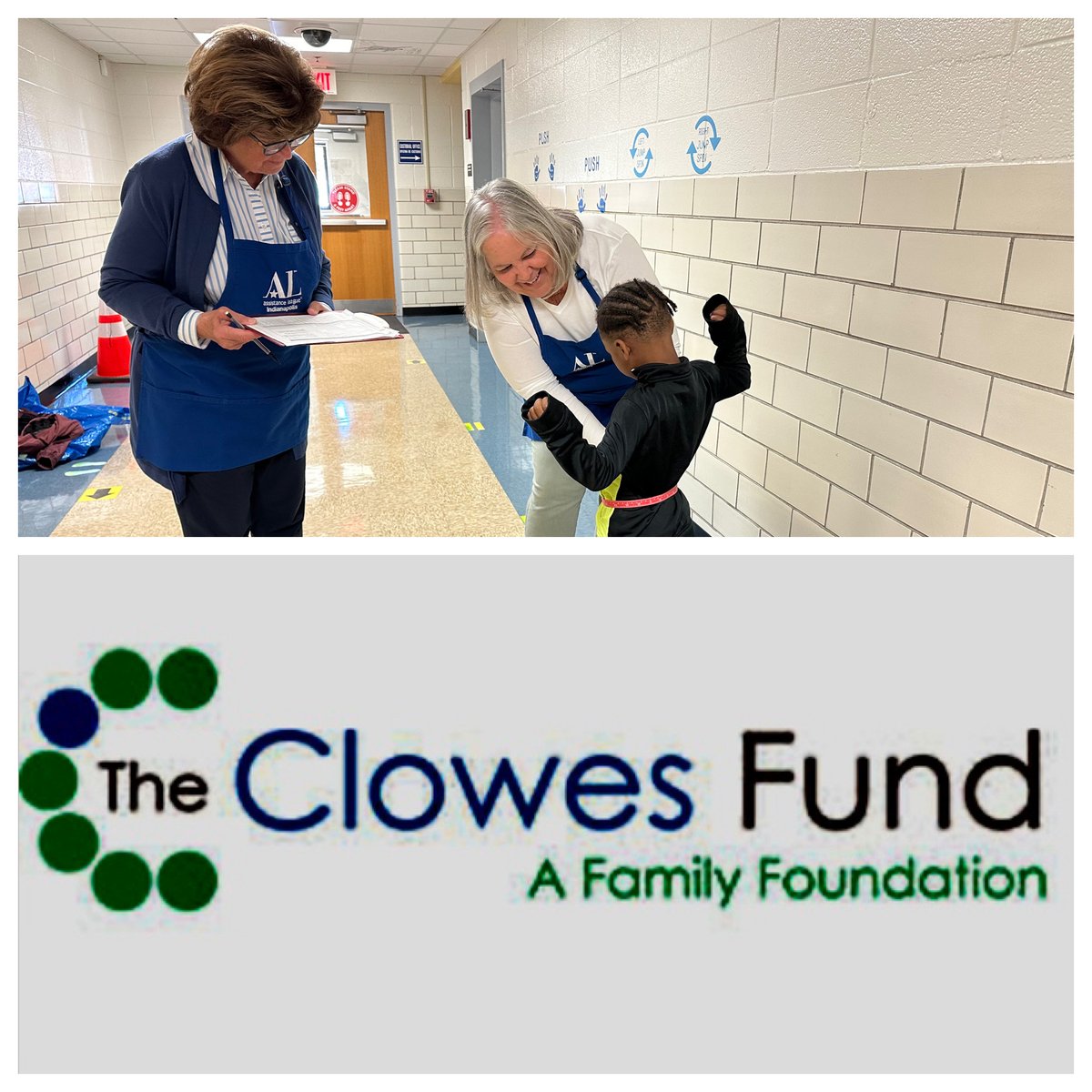 We are grateful to announce that The Clowes Fund has
given our Operation School Bell program a $20,000 grant. These funds will help us provide new clothing and shoes for the children we serve. Learn more at
alindy.org/operation-scho… #Indianapolis #generousity
