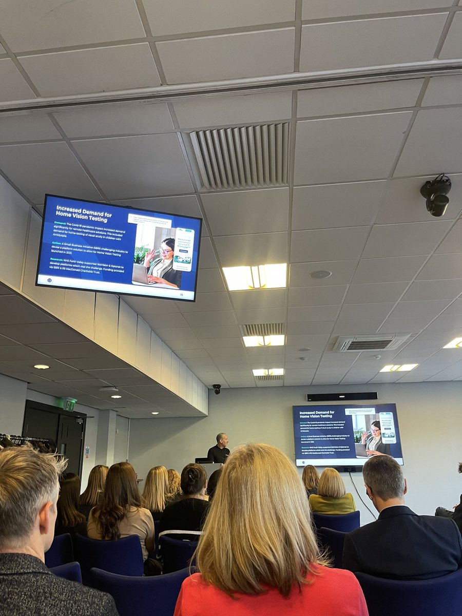 IbisVision (@ibisvision) on Twitter photo A great presentation from our Head of Partnerships, explaining our work with <a href="/NHSForthValley/">NHS Forth Valley</a> and what it was like working with their team on our <a href="/sbrihealthcare/">SBRI Healthcare</a> research project!
<a href="/NRS_Ophth/">NRS Ophthalmology</a> A great presentation from our Head of Partnerships, explaining our work with <a href="/NHSForthValley/">NHS Forth Valley</a> and what it was like working with their team on our <a href="/sbrihealthcare/">SBRI Healthcare</a> research project!
<a href="/NRS_Ophth/">NRS Ophthalmology</a>