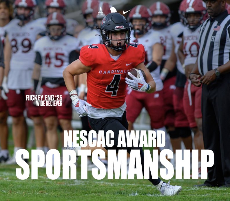 Special shout-out to our guy Rickey Eng for being recognized on the NESCAC Sportsmanship team🤝 
#RollCards