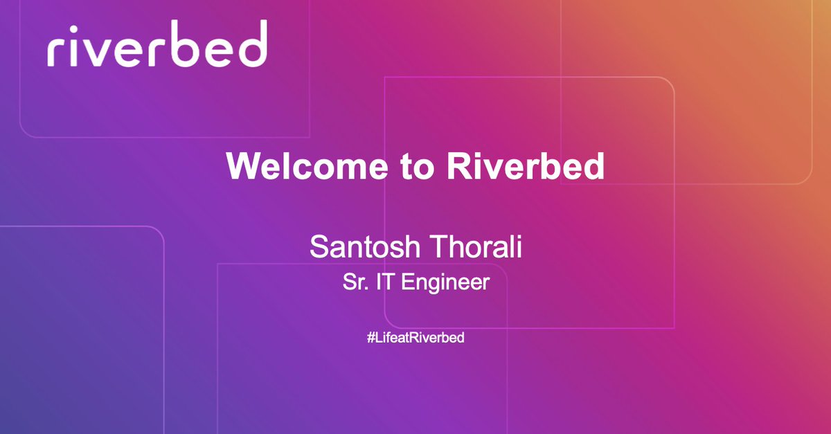 Life At Riverbed tweet media