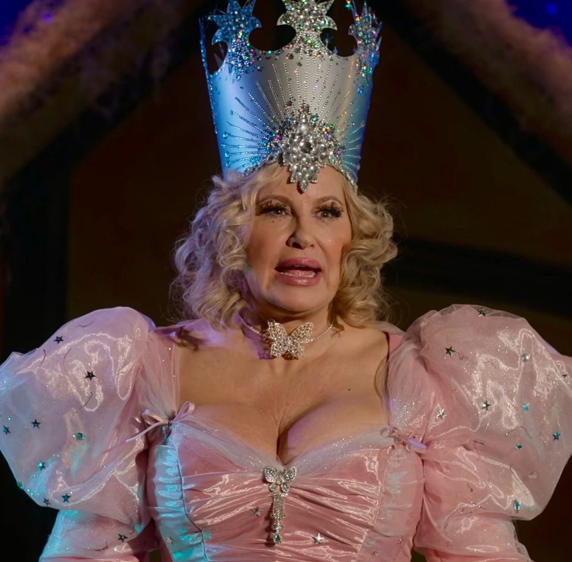 “one ticket please”
“for what movie?”

Me: