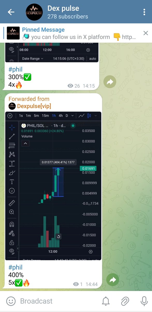 5x🔥
Join us in Telegram Chanel:
t.me/dex_pulse_publ…