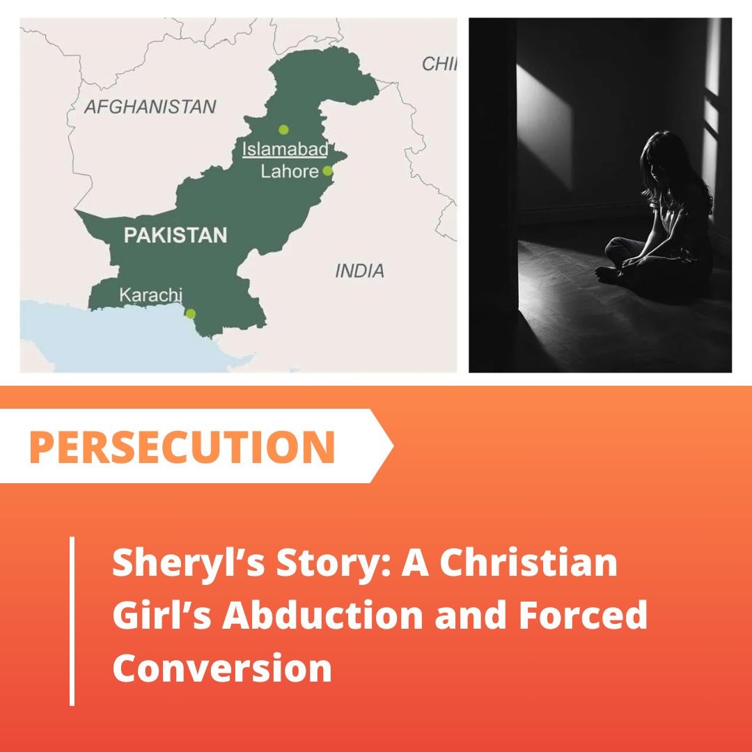 ecspe_offical's tweet image. Sheryl’s abduction and forced conversion highlight the need to protect vulnerable Christian girls in Pakistan. Join us in seeking justice and religious freedom.

#JusticeForSheryl #EndForcedConversions #ProtectMinorities

Visit us at: ecspe.org/sheryls-story-…