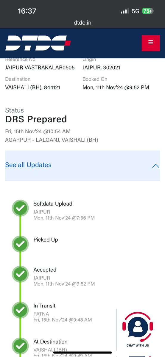 avinashkishor11's tweet photo. @DTDCIndia Product is out for delivery but no update for delivery boy yet.
Please make sure it is delivered today. https://t.co/Z3NahmQlA5