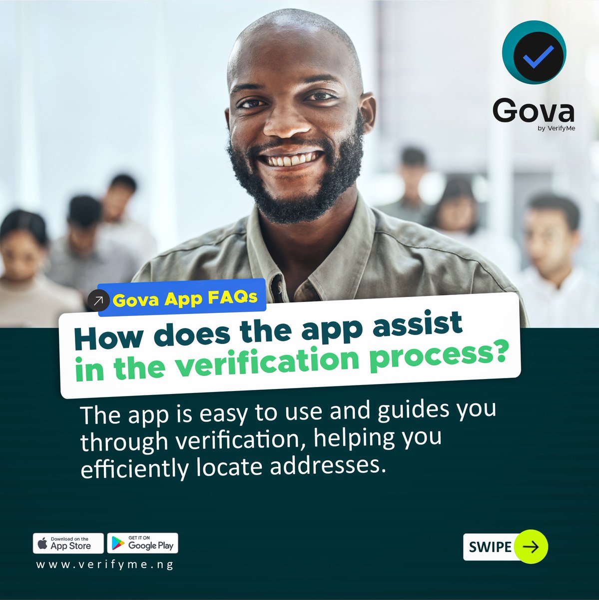 officialVMN's tweet photo. Wondering how the GoVa Agent App works? Our FAQs cover everything. Swipe to get all the info you need to start earning with ease. 

 #employment #agentapp #verifyme #Govaapp #addressverification #AddressVerification #verify #Gova #earn #agents #EarnMoney https://t.co/exibunIaCZ
