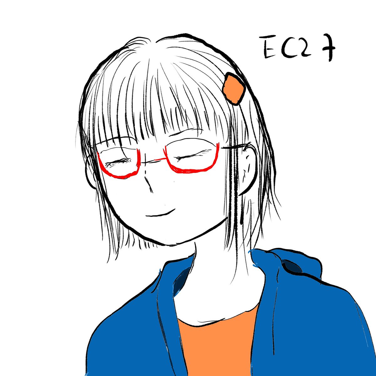 hoshino_popopo_'s tweet image. ぽぽさんはイラストとか描かないんですか？
って聞かれたので披露。
Amazon Elastic Compute Cloud(Amazon EC2)を擬人化しました

#AWS #AmazonEC2