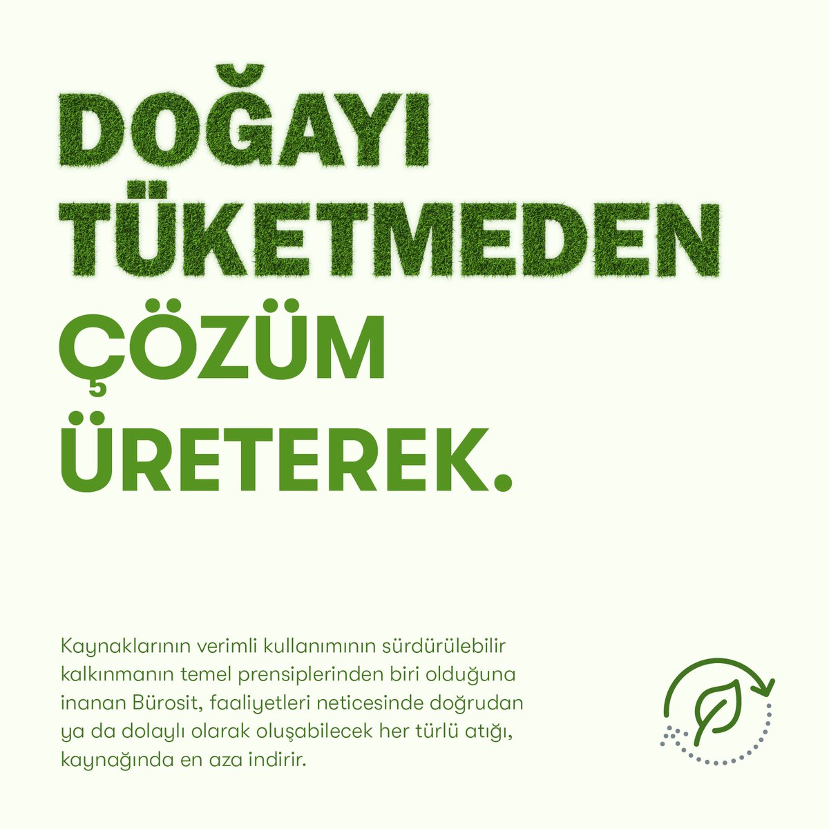 burosit's tweet photo. Bürosit olarak, CO₂ emisyonlarımızı düzenli olarak ölçüyor, atıklarımızı geri dönüşümle minimuma indiriyor ve endüstriyel su kullanmayarak çevreyi koruyoruz. Sıfır Atık belgemizle de bu taahhüdümüzü güçlendiriyoruz!

#Sürdürülebilirlik #ÇevreDostu #Bürosit
#UpgradeYourWorkspace https://t.co/2SSbU4SewT