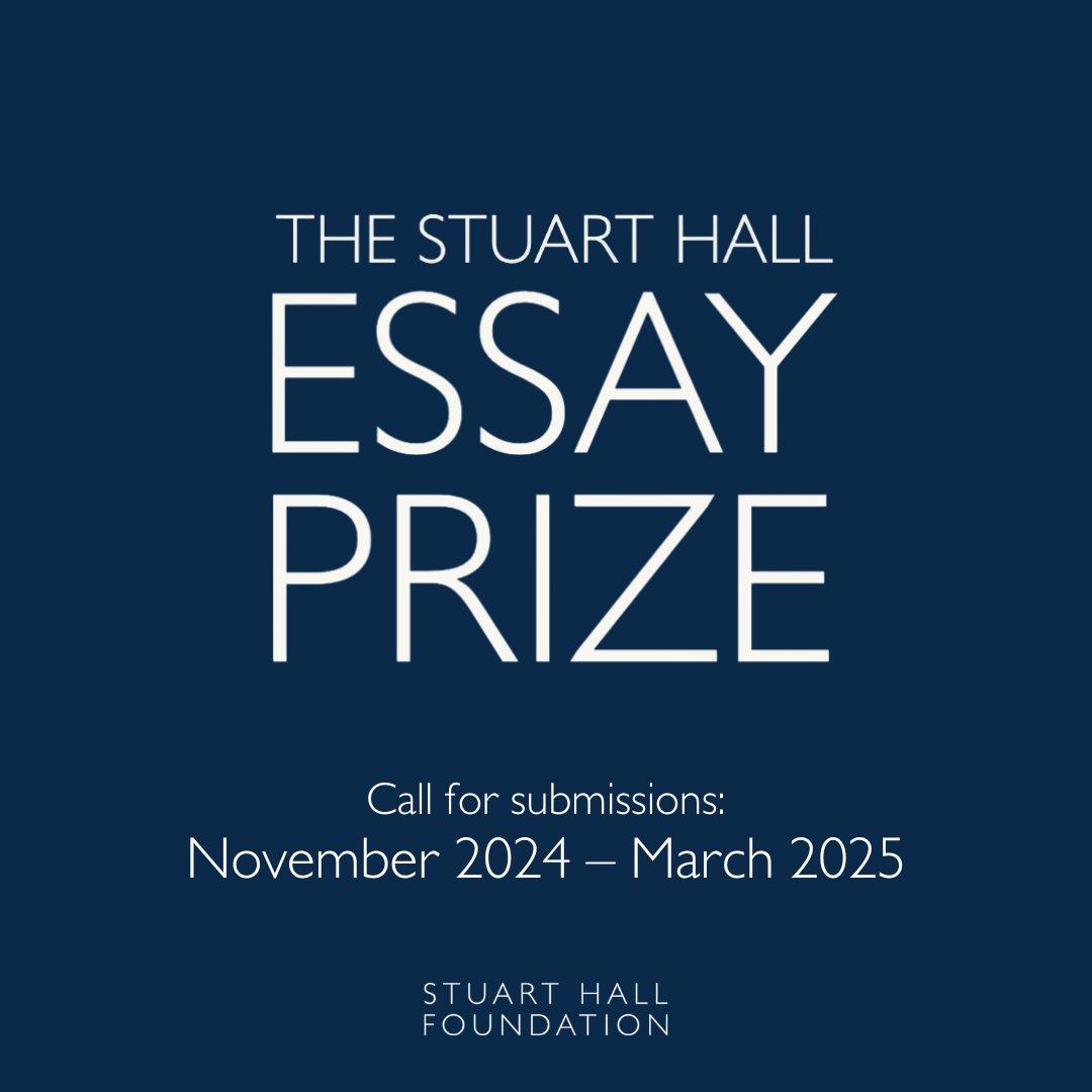 We are pleased to invite submissions for the second Stuart Hall Essay Prize.

Open to submissions from UK-based entrants aged 18 to 30 inclusive, the prize invites new and unpublished writing that connects with Professor Stuart Hall’s ideas and impacts broad public discourse.