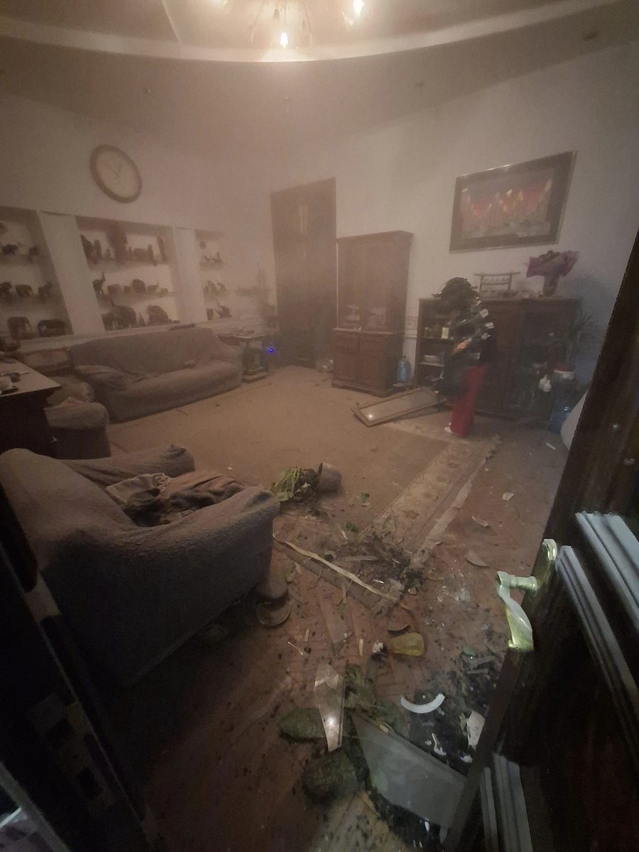 avalaina's tweet photo. Ukraine, Odesa. The apartment of the Director of Security Programs at the Foreign Policy Council, "Ukrainian Prism" Hanna Shelest, is destroyed by Russia.

She is a friend of mine who, like everyone in Ukraine, has been living under the constant threat of losing her home at any moment due to a Russian missile or drone strike for more than two years. And all I can do is be grateful that my friend is still alive.