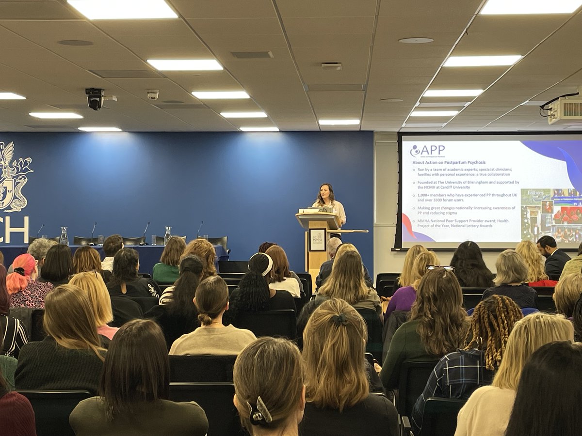 RCPsych CCQI (@rcpsychccqi) on Twitter photo Dr Sally Wilson, National Training Coordinator for Action on Postpartum Psychosis (APP), shares insights into APP’s projects which maximise support for families affected by postpartum psychosis. @ActiononPP @sallymacwils #PreventingMaternalSuicide #PQNForum24 Dr Sally Wilson, National Training Coordinator for Action on Postpartum Psychosis (APP), shares insights into APP’s projects which maximise support for families affected by postpartum psychosis. @ActiononPP @sallymacwils #PreventingMaternalSuicide #PQNForum24