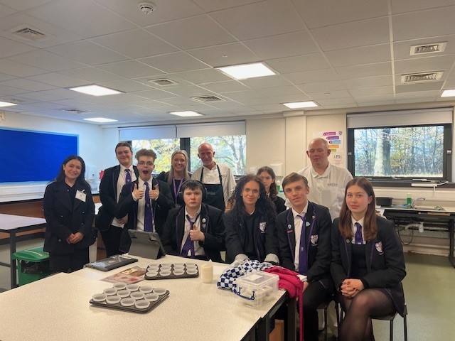 Last week, we had the brilliant <a href="/Patisserie2014/">Saltire Patisserie </a> join us in the <a href="/HolyRoodFTT/">Holy Rood FTT</a> department for an amazing bakery &amp; cake craft session. The kids got their sleeves rolled up to help make cupcakes and dark choc sultana scones with two of Saltires' renowned bakers!
