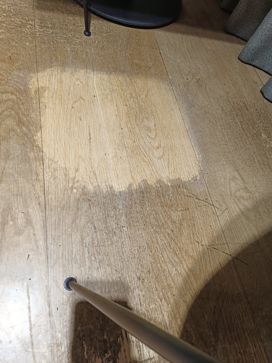 StainbustersLtd's tweet photo. LVT #resilientflooring looking dirty, tired &amp; unhygienic had a #professionaldeepclean to revitalise its appearance. Wood floor #deepcleaned to reach dirt beyond surface level. Clean, restored &amp; ready to welcome customers for many more years to come! #bona certified contractor https://t.co/YaMnbnZgml