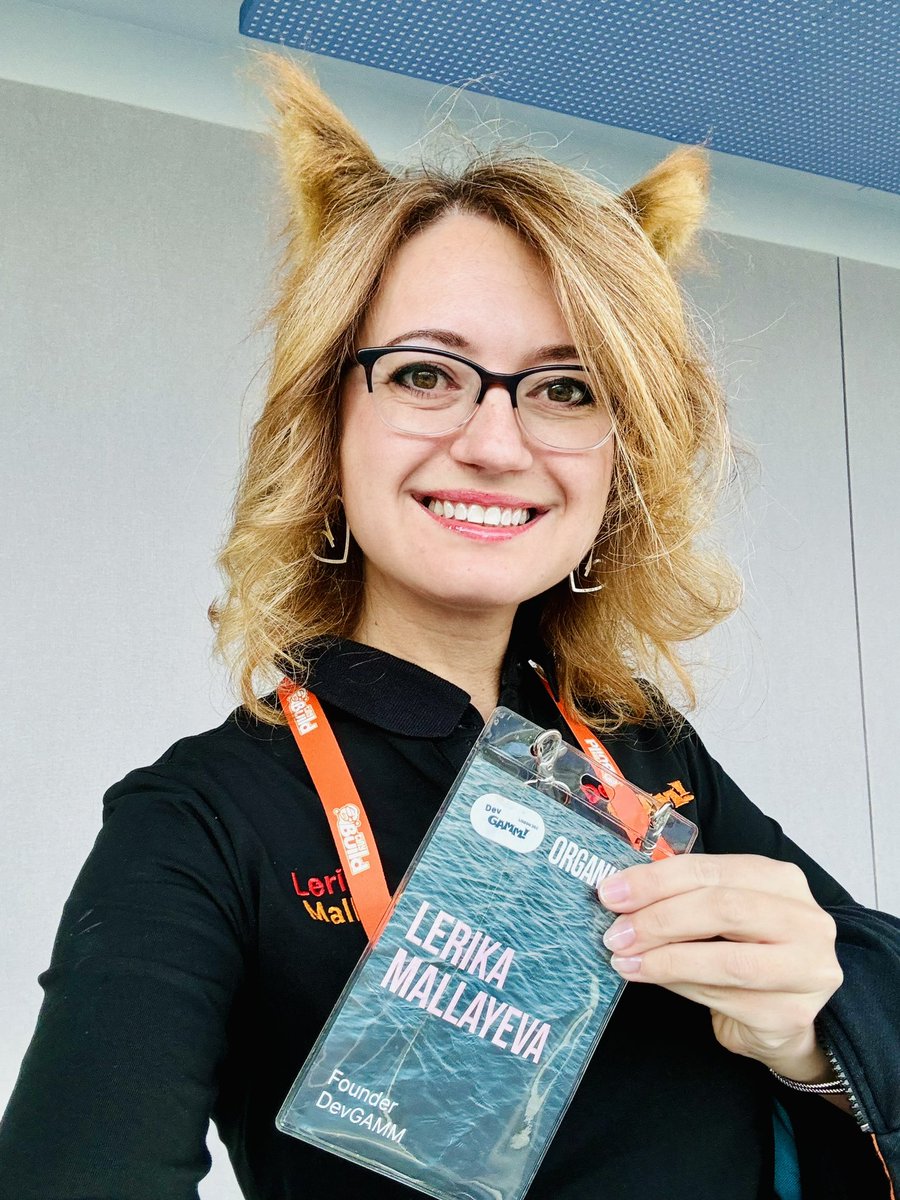 lerika's tweet image. Good morning #DevGAMM people! ☀️ It’s a second day of the event! Enjoy 😊