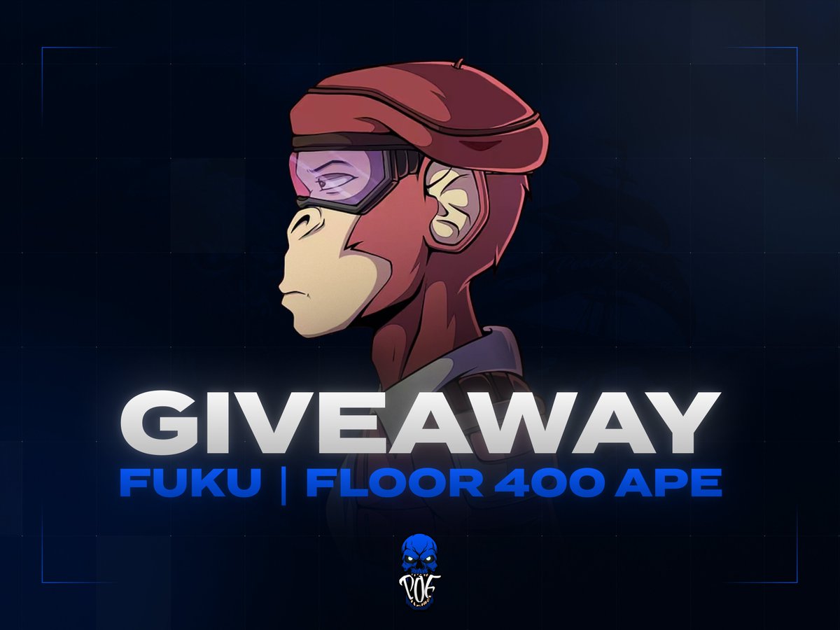 Giveaway 1 NFT from the <a href="/fukuapes/">FUKU 🟠</a> collection 
Price: 400 Ape

- Follow <a href="/The_POF_/">Pearl of Freedom</a>  
- ❤️🔁
- Drop EVM wallet

⏰24 hours.

The winner will receive the NFT airdropped to their Apechain wallet.  

Good luck!