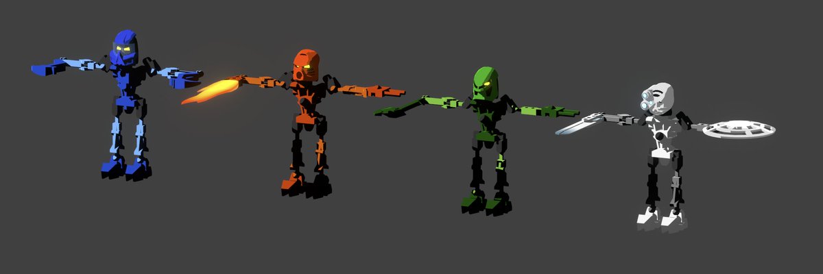 FireDragon04's tweet photo. #MNOG #blender #bionicle #toa #lewa #tahu #kopaka #gali #matanui #lego #lowpoly #blender3d https://t.co/AVqTYAXxMq