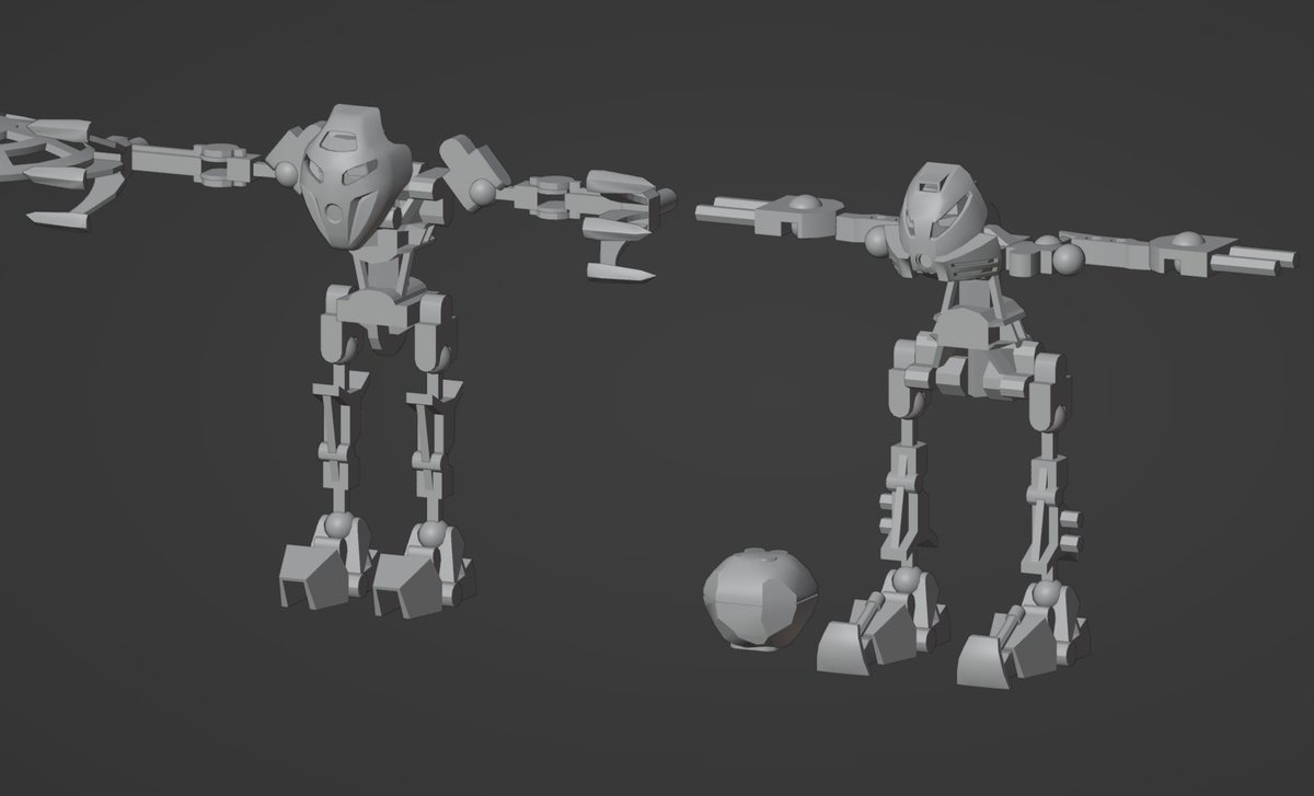 FireDragon04's tweet photo. #MNOG #blender #bionicle #toa #onua #pohatu #lewa #tahu #kopaka #gali #matanui #lego #lowpoly https://t.co/pjgHrsk7Vx