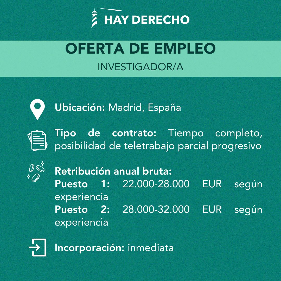 Fundación Hay Derecho tweet media