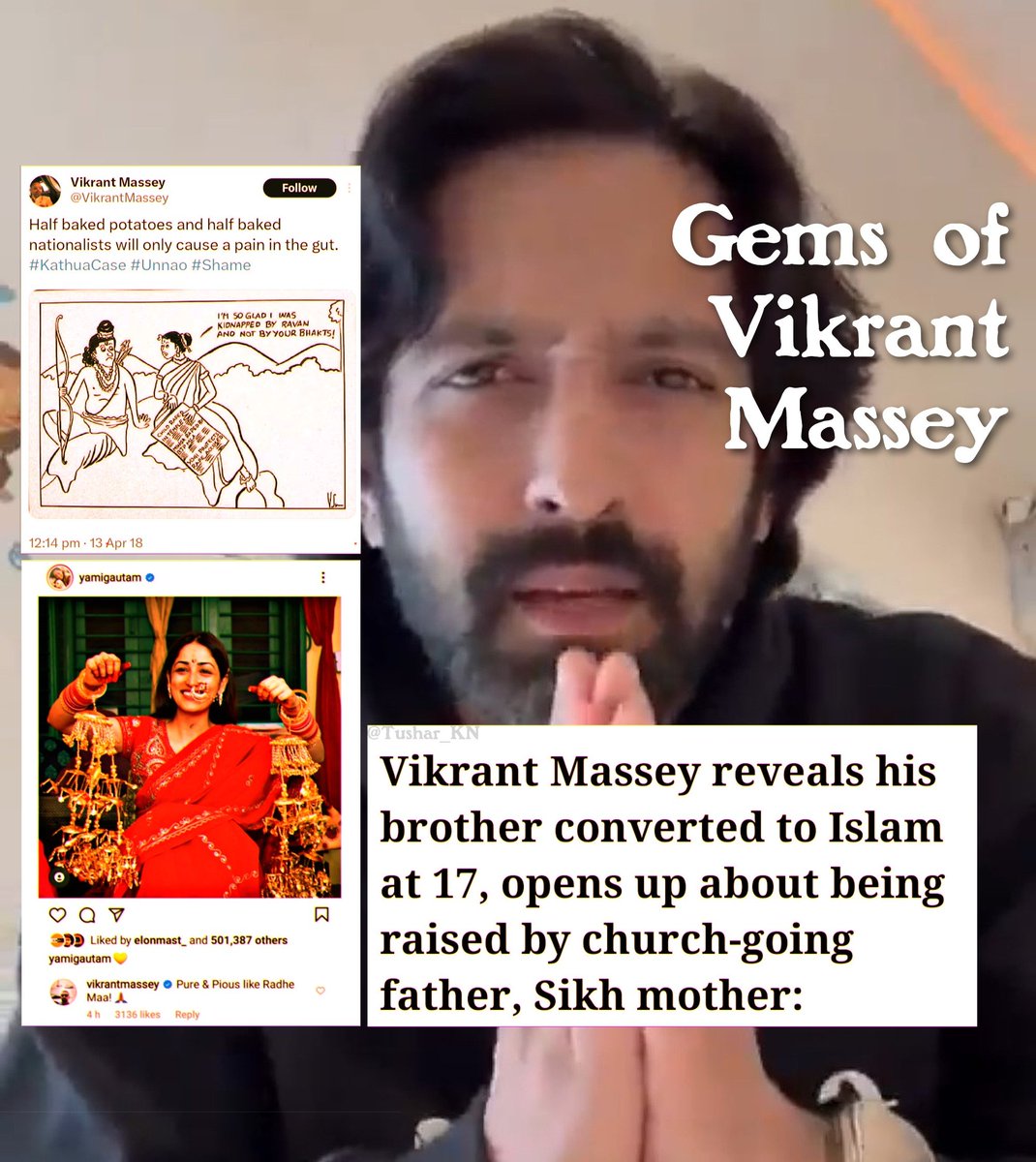 .<a href="/VikrantMassey/">Vikrant Massey</a> giving serious <a href="/KanganaTeam/">Kangana Ranaut</a> vibes!
Will #Vikrant succeed where #Kangana failed??