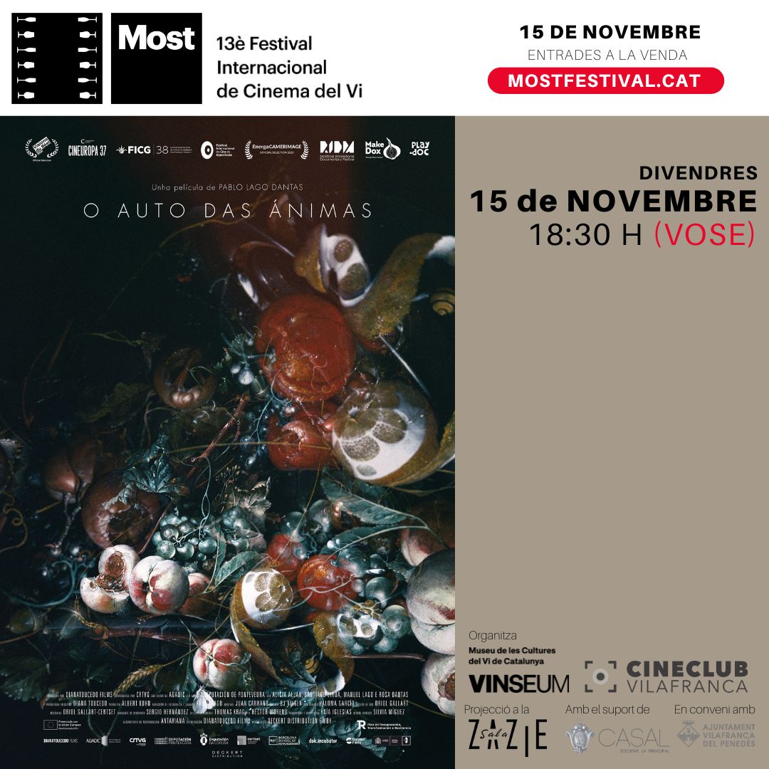 Divendres a la Zazie-Casal 2 títols del <a href="/mostfestival/">Most Festival</a> amb talent penedesenc:

🎬 FROM DANCE TO GOD: El realitzador Ramon Tort presenta el 1r cap. d'una sèrie estrenada al <a href="/InEditFestival/">In-Edit Festival</a>. Accés gratuït 

🎬 O AUTO DAS ÁNIMAS: Proposta intimista amb disseny sonor d'Oriol Gallart