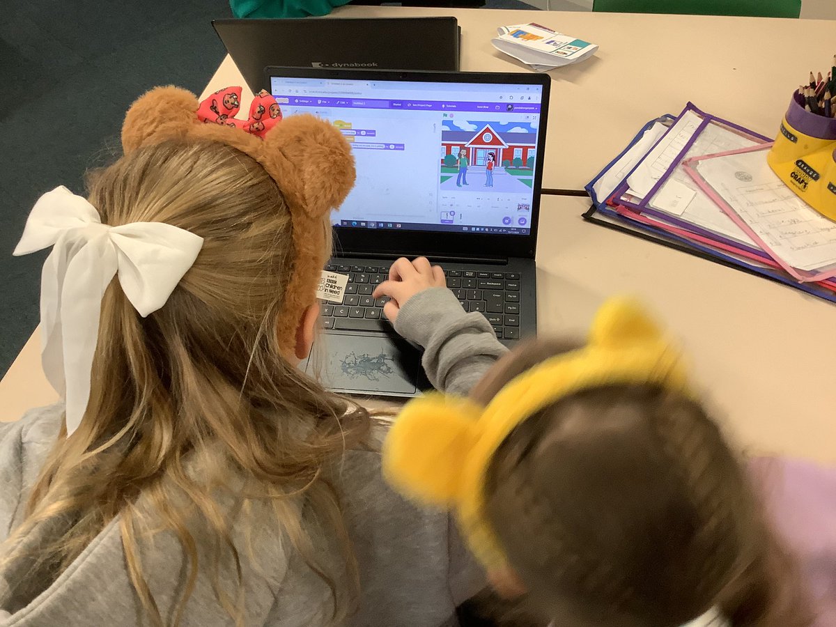 AckworthHoward's tweet image. 🤝Year 3 have been hard at work in computing, creating animations on @scratch giving advice for those experiencing bullying.

Some of them can be found here: scratch.mit.edu/studios/359246…

#AckworthHowardComputing
@ABAonline 
#AntiBullyingWeek
#ChooseRespect