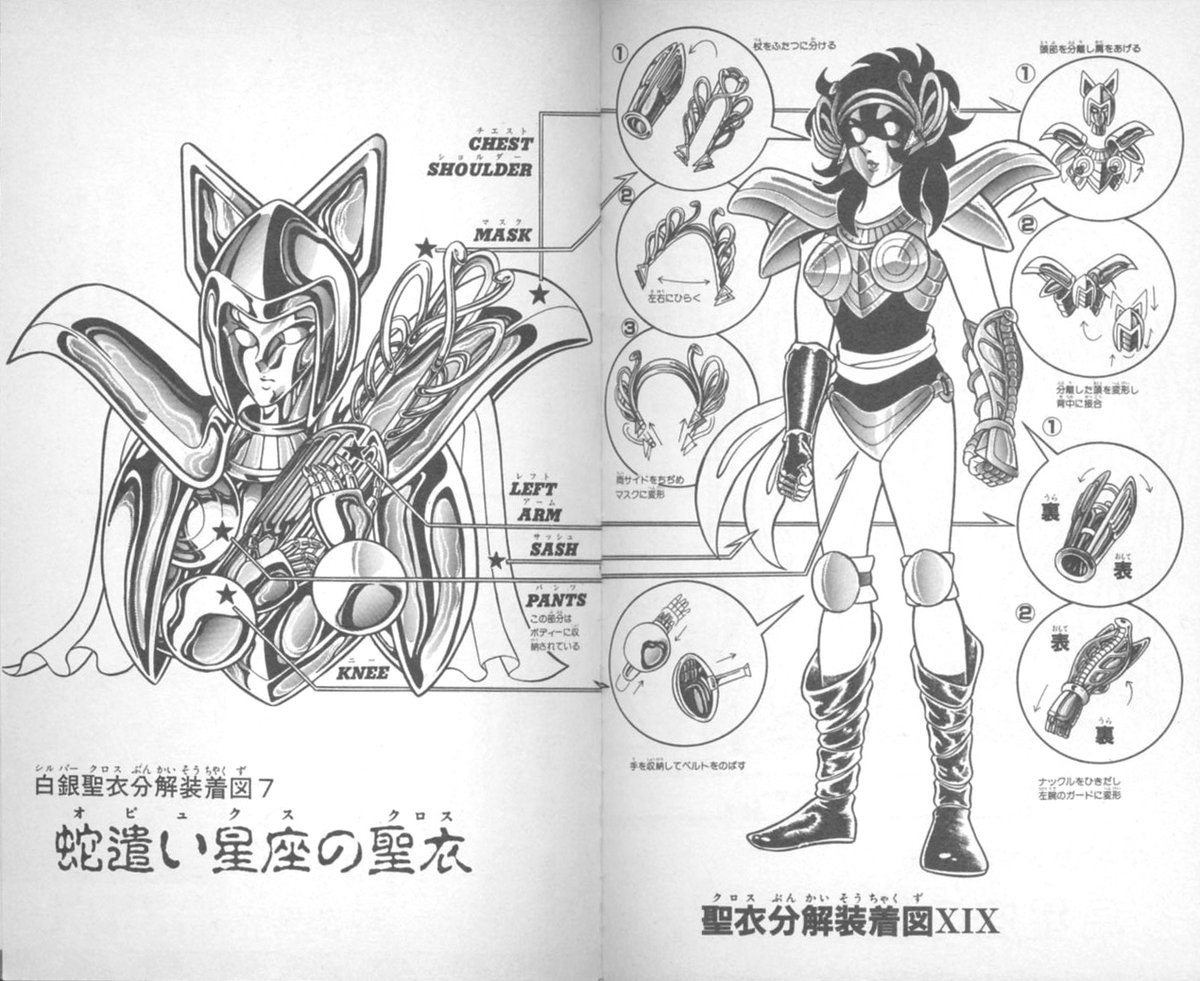 星矢警察だ。シャイナさんは「蛇遣い星座」でオデッセウスは「蛇遣座