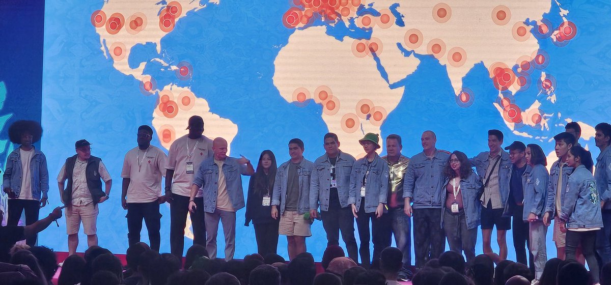 Ebunayo08's tweet photo. As @EFDevcon closing ceremony ends, I'm more excited to spotlight @greatsamuelojo and @knight_deve alumni @Web3Bridge who made it as 2 of the 3 black persons on the lead volunteer team of Devcon 2024.

Samuel gave his best to @Web3LagosCon 2023 to ensure that we didn't just captured the best video but we produced the best livestream and this got him to join @streameth, today together with Eric and the other Streameth team they have handled the livestream of the biggest Devcon yet! Glad to continue to see impact and result in real-time! 

Congratulations also to the other nine (9) alumni who like me made it to our first Devcon